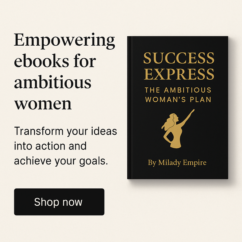 Success Express – The Ambitious Woman’s Plan